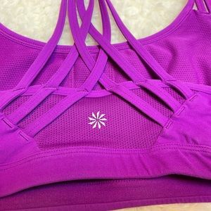 ATHLETA   strappy sports bra
